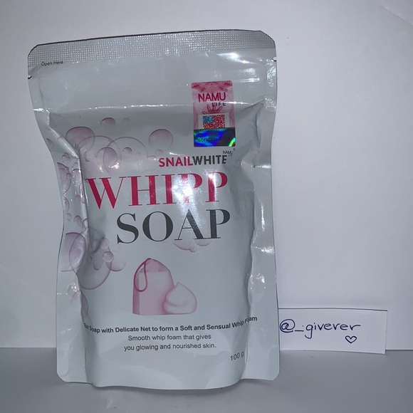 Snail White Whipp Soap 🧼 w/ Net For Foam Brighten - Picture 1 of 13